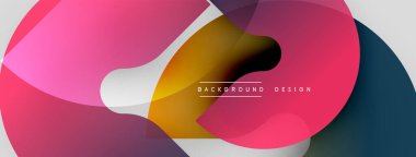 Soyut sıvı şekiller, canlı renklerin karışımı. Modern tasarım elementleri dinamik bileşim yaratır. Arkaplan yenilik ve yaratıcılığı öneriyor.