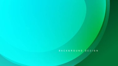 Soyut eğim arkaplanı. Turkuaz, yeşil renkler siyah alana karışıyor. Dijital projeler için modern tasarım ögesi.