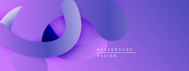 Soyut mor tasarım akışkan şekiller, gradyanlar içerir. Modern arka plan dijital projeler ve sunumlar için idealdir. Minimalist estetik.