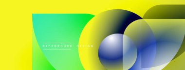 Soyut arkaplan hareketli gradyanlar içerir. Çemberler, dinamik görsel efekt oluşturur. Metin arka plan tasarımı okur. Modern, renkli kompozisyon.