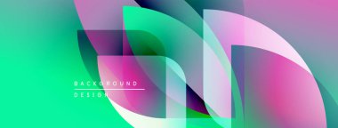 Soyut canlı katmanlar dinamik görsel akış yaratır. Gradyan renkler harmanlanarak modern arkaplan tasarımı oluşturur. Yumuşak şekiller örtüşüyor, derinlik sunuyor.