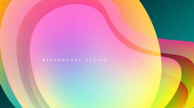 Soyut sıvı şekiller, canlı renklerin karışımı. Modern tasarım, pürüzsüz gradyanlar dinamik görsel etki yaratır. Arkaplanda yumuşak geçişler var.