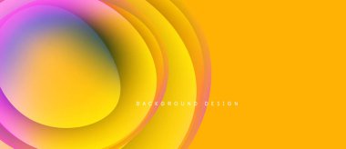 Soyut enerji katmanları dinamik akış yaratır. Sarı, pembe, mor renkler kusursuz bir şekilde harmanlanır. Arkaplan ve sunumlar için modern tasarım.