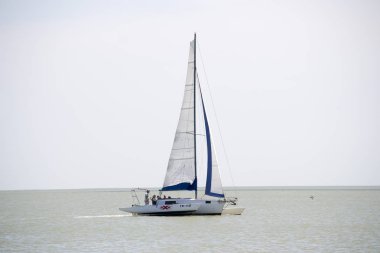 denizde yelkenli yelken