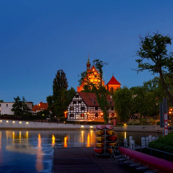 Bydgoszcz Martin Kostel Mikuláše Bydgoszczi — Stock fotografie