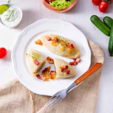 Rustik Cepelinai, bir özel Litvanya ve Polonya mutfağı.