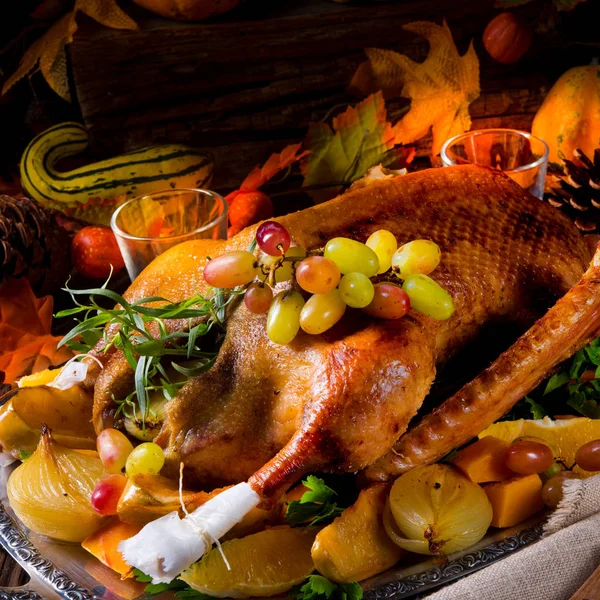 lezzetli çıtır tatlım kaz fırın metal tepsi 