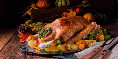 lezzetli çıtır tatlım kaz fırından yakından görmek