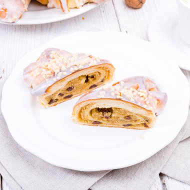 Saint Martins güne lezzetli Polonya kruvasan 