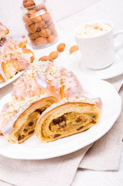 Saint Martins güne lezzetli Polonya kruvasan 