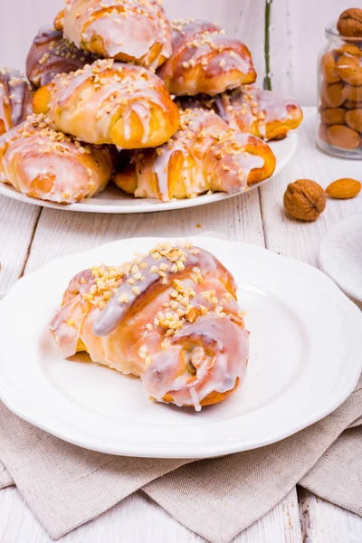 Saint Martins güne lezzetli Polonya kruvasan 