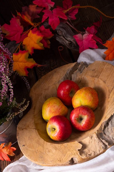 Malus Sylvestris Smaczne Europejskie Jabłko Krabowe — Zdjęcie stockowe
