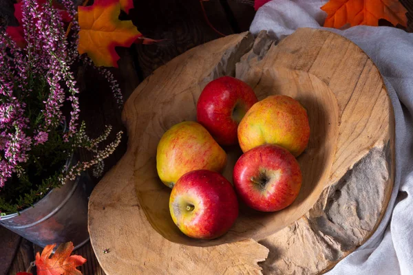Malus Sylvestris Νόστιμο Ευρωπαϊκό Μήλο Καβούρι — Φωτογραφία Αρχείου