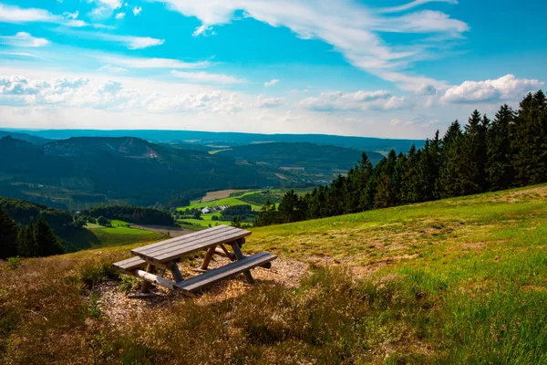 Una belleza alemana Montañas Rothaar —  Fotos de Stock