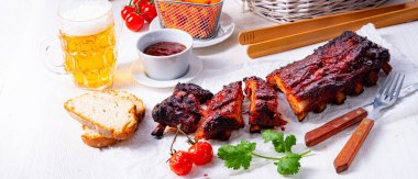 Kömür ızgarasından pirzola.