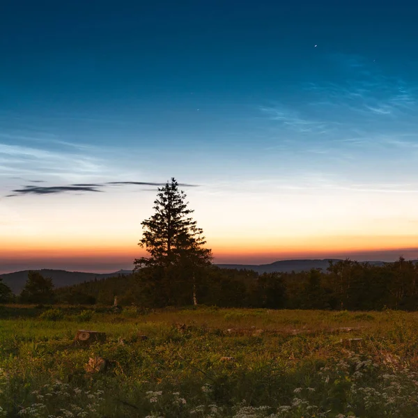 Una belleza alemana Montañas Rothaar — Foto de Stock