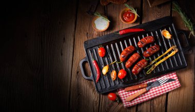 Domates Bruschetta ile Chili sosis