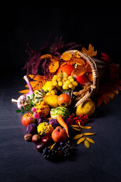 Η όμορφη και φθινοπωρινή cornucopia — Φωτογραφία Αρχείου