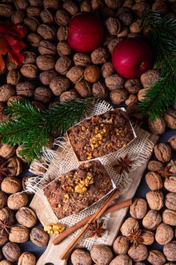 Fındıklı çikolatalı kek.