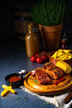 Izgaradan yumuşak pirzola