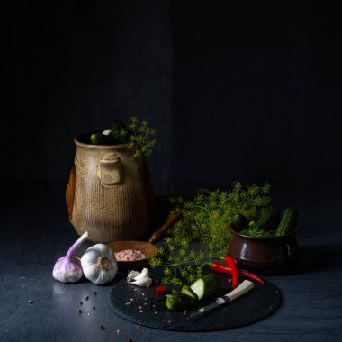 rustik taze salatalık turşusu (Polonyalı malosolne)