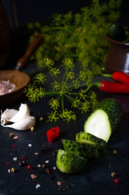 rustik taze salatalık turşusu (Polonyalı malosolne)