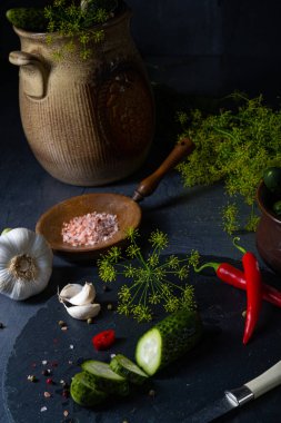 rustik taze salatalık turşusu (Polonyalı malosolne)