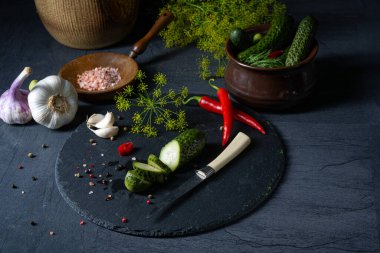 rustik taze salatalık turşusu (Polonyalı malosolne)