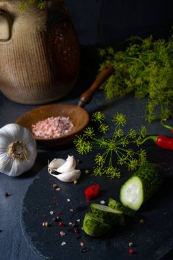 rustik taze salatalık turşusu (Polonyalı malosolne)