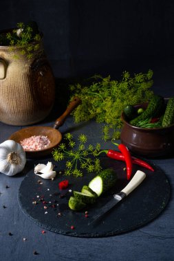 rustik taze salatalık turşusu (Polonyalı malosolne)