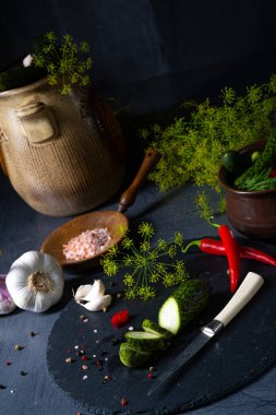 rustik taze salatalık turşusu (Polonyalı malosolne)