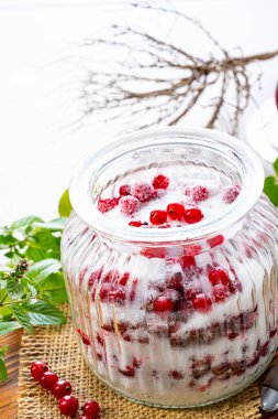 Şekerli taze frenk üzümü