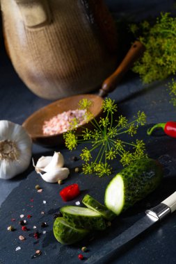 rustik taze salatalık turşusu (Polonyalı malosolne)