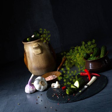 rustik taze salatalık turşusu (Polonyalı malosolne)