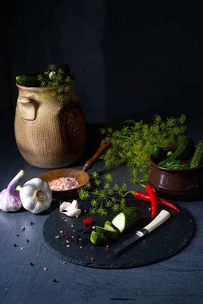 rustik taze salatalık turşusu (Polonyalı malosolne)