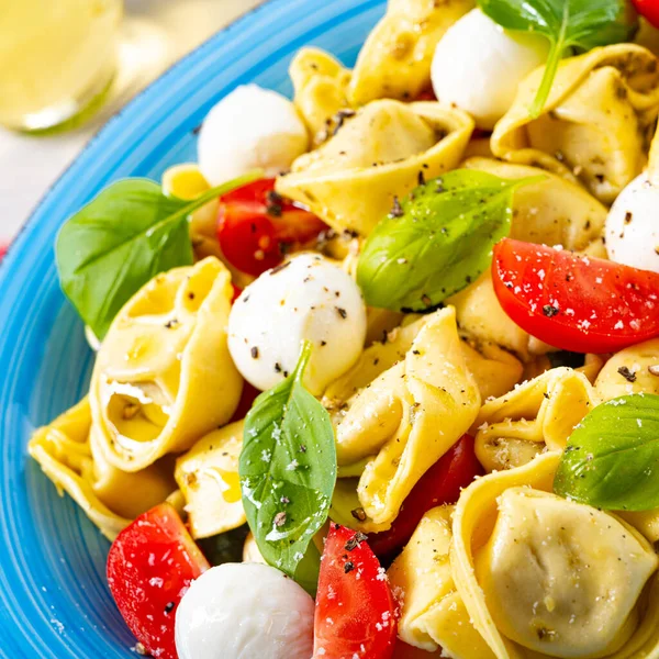 Heerlijke Antipasti Tortellini Pasta Salade — Stockfoto