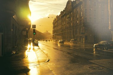 Yaz yağmuru Street, Riga
