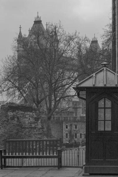 Stylizacja vintage Tower w Londynie — Zdjęcie stockowe