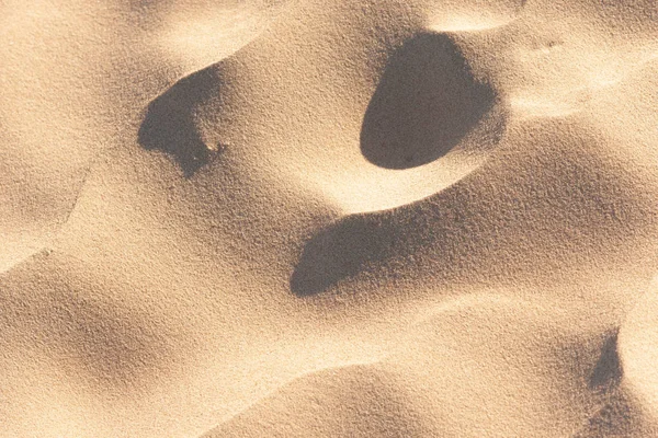 Golven van zand op de Baltische strand — Stockfoto