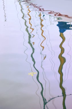 Limanda Yatlar mast yansıması