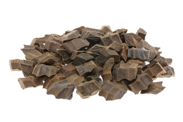 Seçici Odak Noktası, Agar Ormanı Çubukları ya da Agarwood Arkaplanı Tütsü için kullanılan tütsü Cipsleri Oud ya da Bakhoor gibi gerekli yağların parfümleri