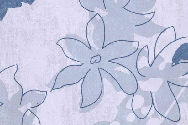 Kumaştaki soyut desen. Kusursuz vektör arkaplanı. Koyu mavi ve altın rengi. Grafiksel modern desen