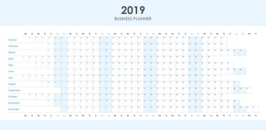 İş planlayıcısı için 2019