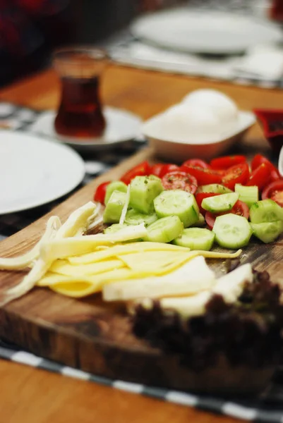 Traditionell turkisk frukost plattor — Stockfoto