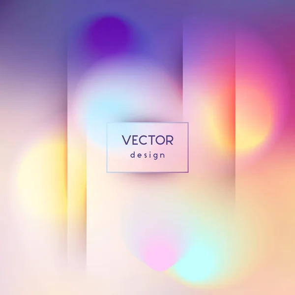 Modern blurred wave background — Stock Vector