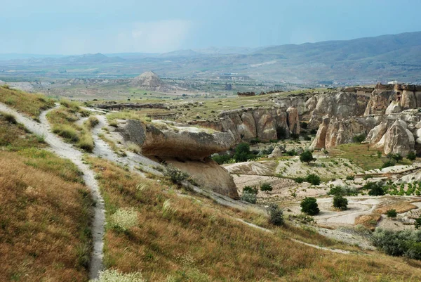 Fantastiques paysages de pierre de Cappadoce en Turquie — Photo