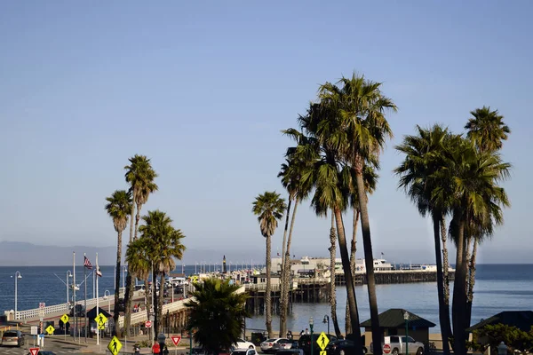 Santa Cruz Municipal Wharf Santa Cruz Kalifornia Stany Zjednoczone Ameryki — Zdjęcie stockowe