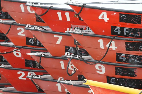 Boote Der Küste Dänemark Skandinavien Reise — Stockfoto