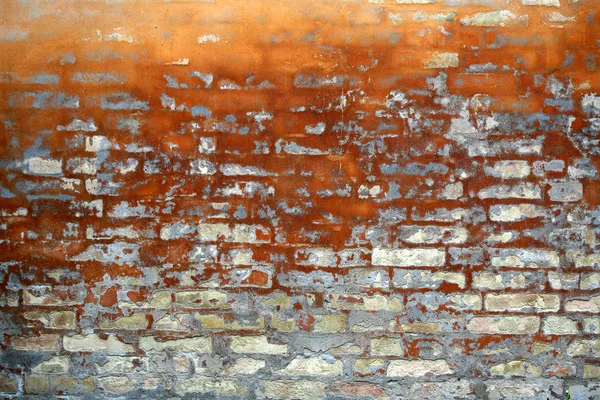 Detail Old Ochre Colour House Denmark — Stock Photo, Image