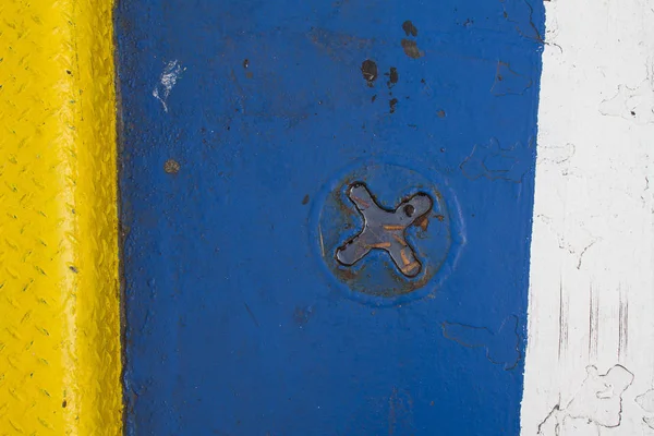 Bootsdetail Aufgenommen Einem Kleinen Hafen Dänemark — Stockfoto